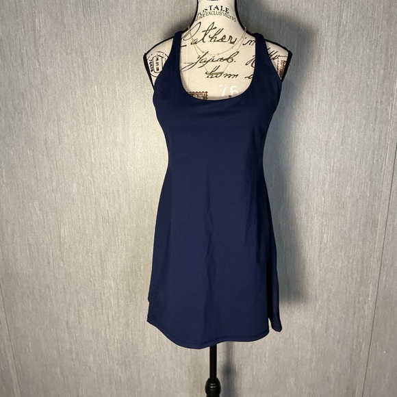 Topcloset Navy Blue Mini Dress Size Large - Picture 1 of 7